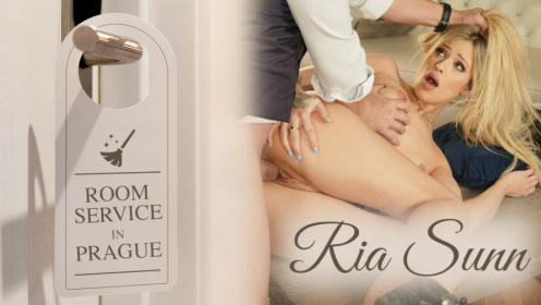 Ria Sunn in Steamy Prague Room Service VR