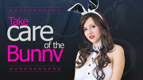 Miss K in Bunny Cosplay VR Passion