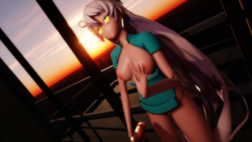 God Kiana Honkai Impact Handjob Parody in 4K