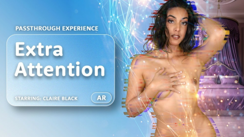 Claire Black in Intense VR Passion Scene